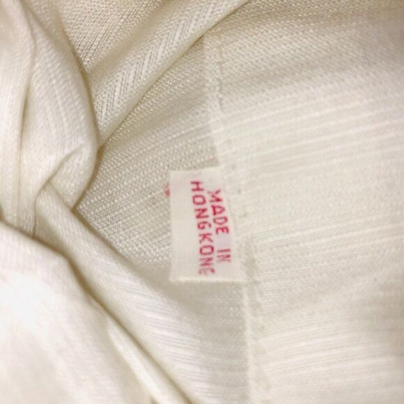 Vintage 70s Pocketbook Ivory Macrame Purse Crochet Shoulder Bag Boho - Picture 5 of 7